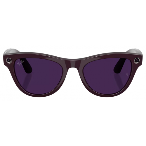 Умные очки Ray-Ban Meta* Skyler Gen 2 Shiny Mystic Violet, Фотохромные линзы Clear to Amethyst Transitions (RW4014)